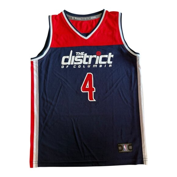 Russell Westbrook Washington Wizards Fanatics Replica Jersey~Size YL~Navy L1 13 - Picture 4 of 9